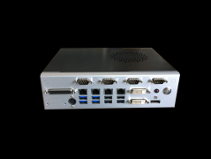 上海祁鸣推出新一代IPC-601-98K1 1.5U壁挂式嵌入式安装单面IO多网口多USB视觉工业控制计算机