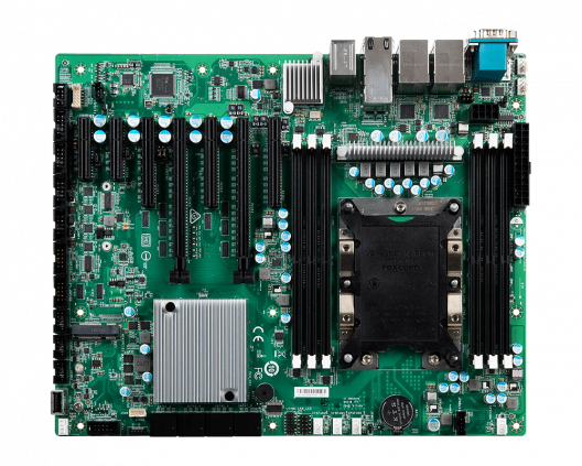 上海祁鸣MS-98M9 C621服务器芯片组支持双GPU全速显卡主板预计7月到货